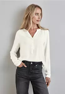 Street One Basic blouse in effen kleur