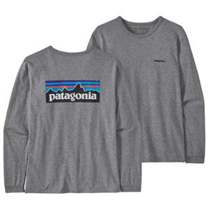 Patagonia  Women's L/S P-6 Logo Responsibili-Tee - Longsleeve, grijs