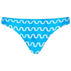 Seafolly  Women's Soundwave Hipster Tie Side - Bikinibroekje, blauw