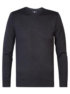 Petrol Male Truien M-3040-kwv200 Knitwear V-neck Basic