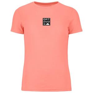 Ortovox  Women's 185 Merino Square TS - Merinoshirt, bloom