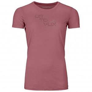 Ortovox  Women's 185 Merino Tangram Logo - Merinoshirt, pink