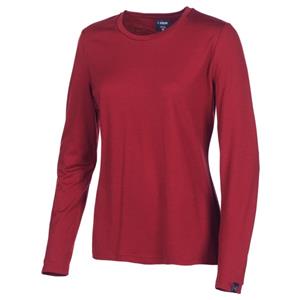 Ivanhoe of Sweden  Women's Underwool Merino L/S - Merinoshirt, rood