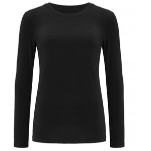 We Norwegians  Women's Snø Crewneck - Merinolongsleeve, zwart