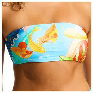 Seafolly  Women's Aquarius Bandeau - Bikinitop, meerkleurig