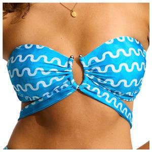 Seafolly  Women's Soundwave U Wire Bandeau Bra - Bikinitop, meerkleurig