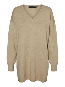 Vero moda Vmgold Roll Ls Long V-neck Pullover: