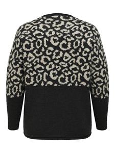 Carmakoma (Maatje Meer) Carjade Zebra L/s O-neck Knt Noos