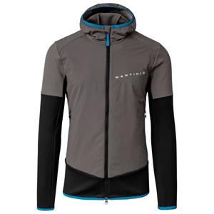 Martini  Peakpower Hybrid Windbreaker Jacket - Fleecevest, grijs/zwart