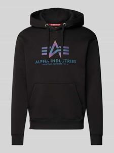 Alpha Industries Hoodie  Men - Hoodies Basic Hoody Rainbow Ref. Print