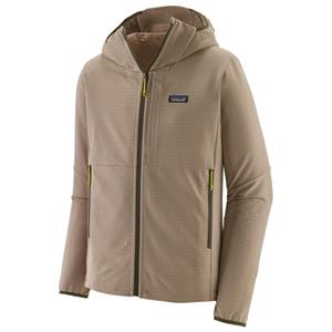 Patagonia  R1 Techface Hoody - Softshelljack, bruin/beige