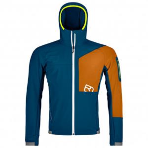 Ortovox  Berrino Hooded Jacket - Softshelljack, blauw