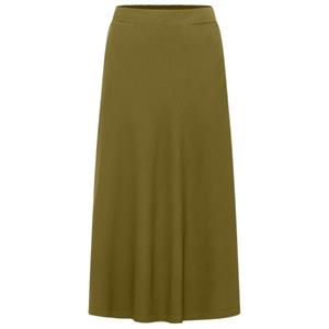 Tranquillo  Women's Lockerer Rock aus Ecovero Viskose - Rok, olijfgroen