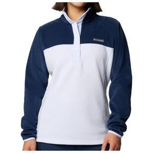 Columbia  Women's Benton Springs 1/2 Snap Pull Over II - Fleecetrui, blauw/wit