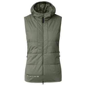 Martini  Women's Horizon Hybrid Vest Primaloft - Synthetische bodywarmer, olijfgroen