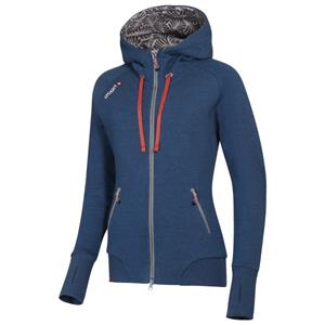 Ocun  Women's Hoodie Zipper - Hoodie, blauw