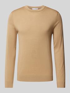 Selected Homme Gebreide pullover met ribboorden, model 'TRAY'