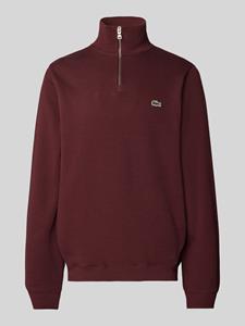 Lacoste Gebreide pullover met opstaande kraag