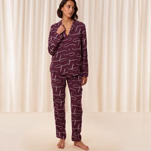 Triumph Boyfriend Fit pyjama's, rood