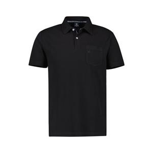 Lerros Poloshirt met borstzak en borduursel