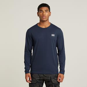 G-Star RAW Chest Logo T-Shirt - Donkerblauw - Heren