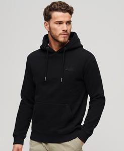 Superdry Mannen Essential Logo Hoodie Zwart