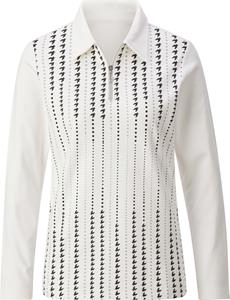 Your Look... for less! Dames Wintershirt ecru geprint Maat