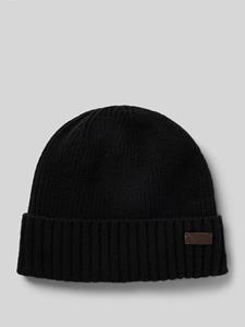 Barbour 'Beanie met labelbadge