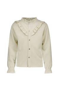 B.Nosy Meisjes blouse - Beau - Ecru