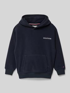 Tommy Hilfiger Kids Hoodie met logostitching, model 'POLAR'