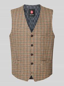 CG - Club of Gents Slim fit gilet van wolmix