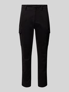 BALDESSARINI Tapered fit cargobroek met elastische band, model 'Rhett'