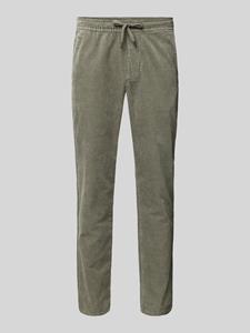 Only & Sons Tapered fit corduroy broek met elastische band, model 'LINUS'