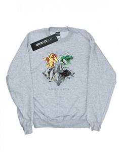 Harry Potter jongens Zweinstein geschilderd Crest Sweatshirt