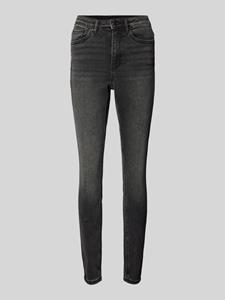 Vero Moda High rise skinny fit spijkerbroek met stonewashed wassing, model 'SOPHIA'