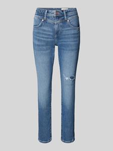 S.Oliver RED LABEL Slim fit jeans met logo-applicatie, model 'BETSY'