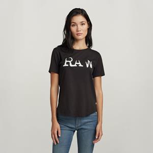 G-Star RAW Raw Optic Slim T-Shirt - Zwart - Dames