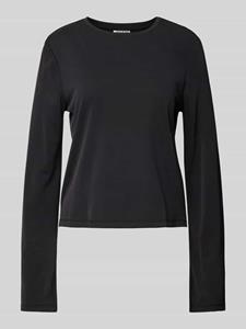 Jake*s Casual Longsleeve met ronde hals