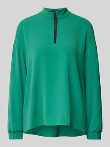 Marc Cain Relaxed fit blouse met opstaande kraag