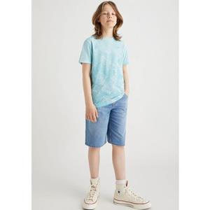 Levi's Kidswear Shirt met ronde hals BARELY THERE PALM TEE