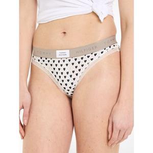 Tommy Hilfiger Underwear Bikinibroekje BIKINI PRINT met modieuze tailleband met logo