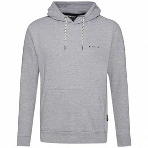 Ben Sherman Verhoogd rubber Heren Hoody 0072157G-GRIJS MARL