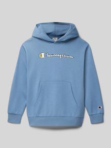 Champion Hoodie met labelprint