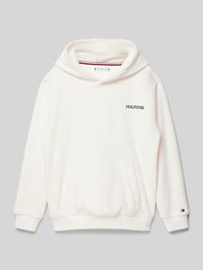 Tommy Hilfiger Teens Hoodie met logostitching, model 'POLAR'