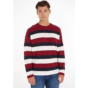 Tommy Hilfiger Gestreepte trui STRUCTURED ALLOVER STRIPE CNK