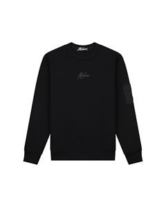 Malelions Male Sweaters Mm1-aw24-31 Nylon Pocket Sweater