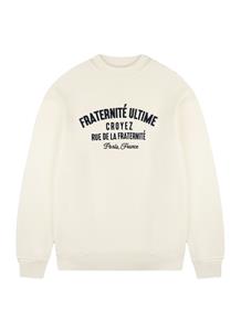 Croyez Homme Male Sweaters Cr1-aw24-15 Heavyweight Fraternité Sweater