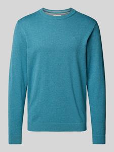 Tom Tailor Regular fit gebreide pullover van ademend, zacht katoen