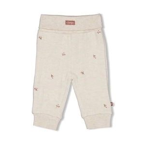 Feetje Little Slip-on broek Rosebud Nature Melange