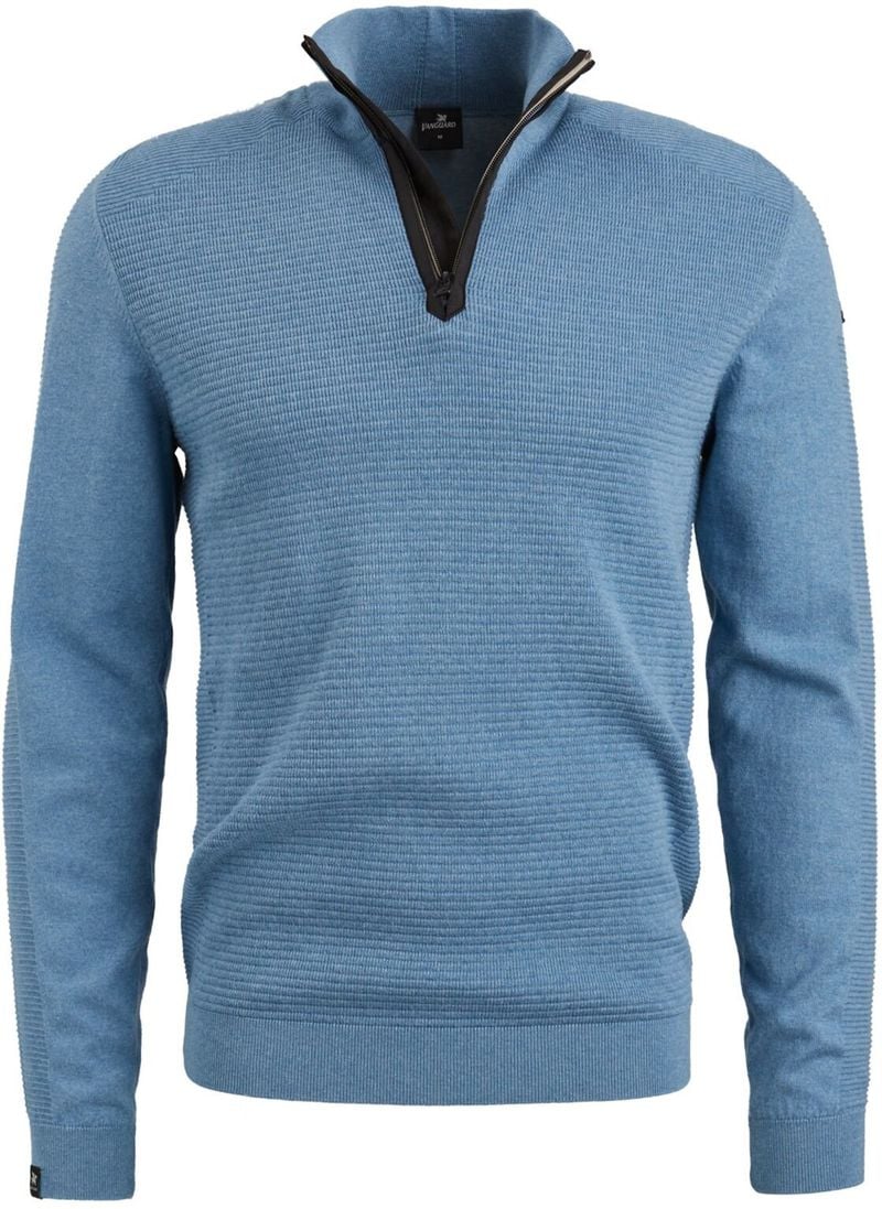 Vanguard Trui Half Zip Blauw